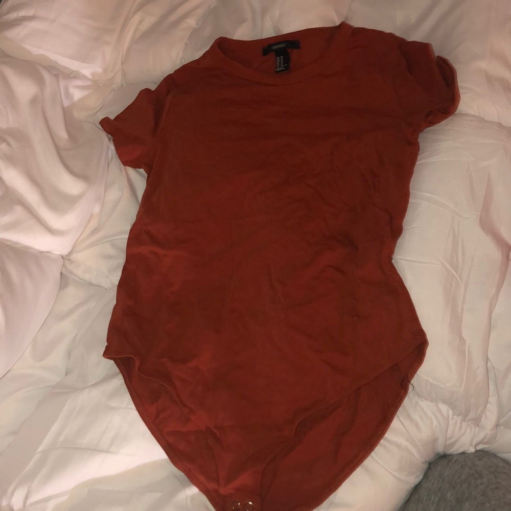 Brick leotard short sleeve